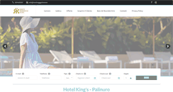 Desktop Screenshot of hotelkings.it